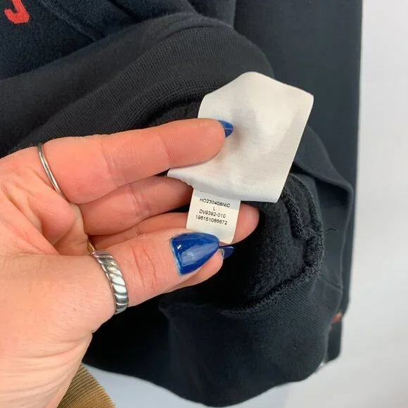 Nike Jordan Jumpman Screen-Printed Black Hoodie - Picture 5 of 7